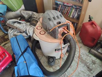 Rigid Shop Vac Needs Filter 