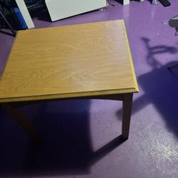 Small Wooden Table
