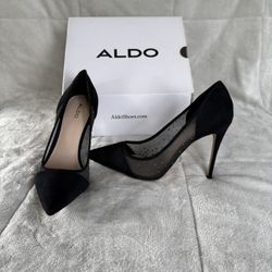 Aldo, High Heels, Black, 9