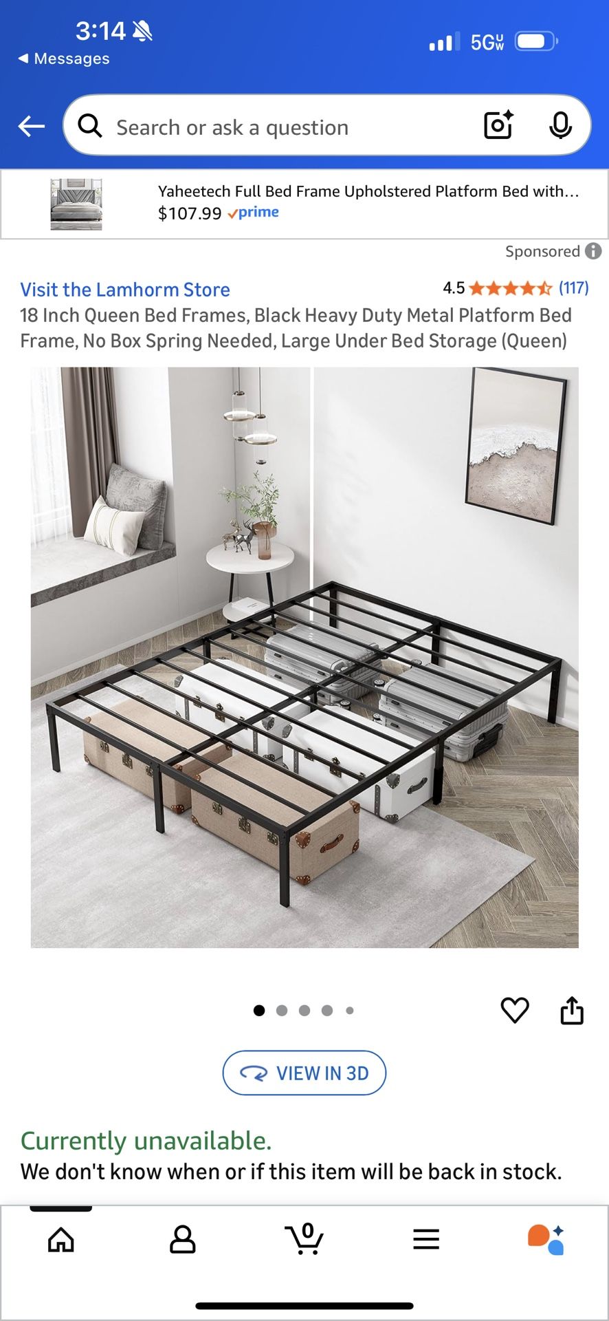 Queen Size Bed Frame