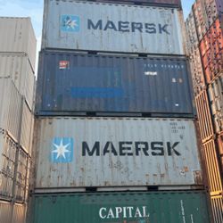20'ft Used Standard 'Wind  &  Water Tight' Shipping Containers | As Is