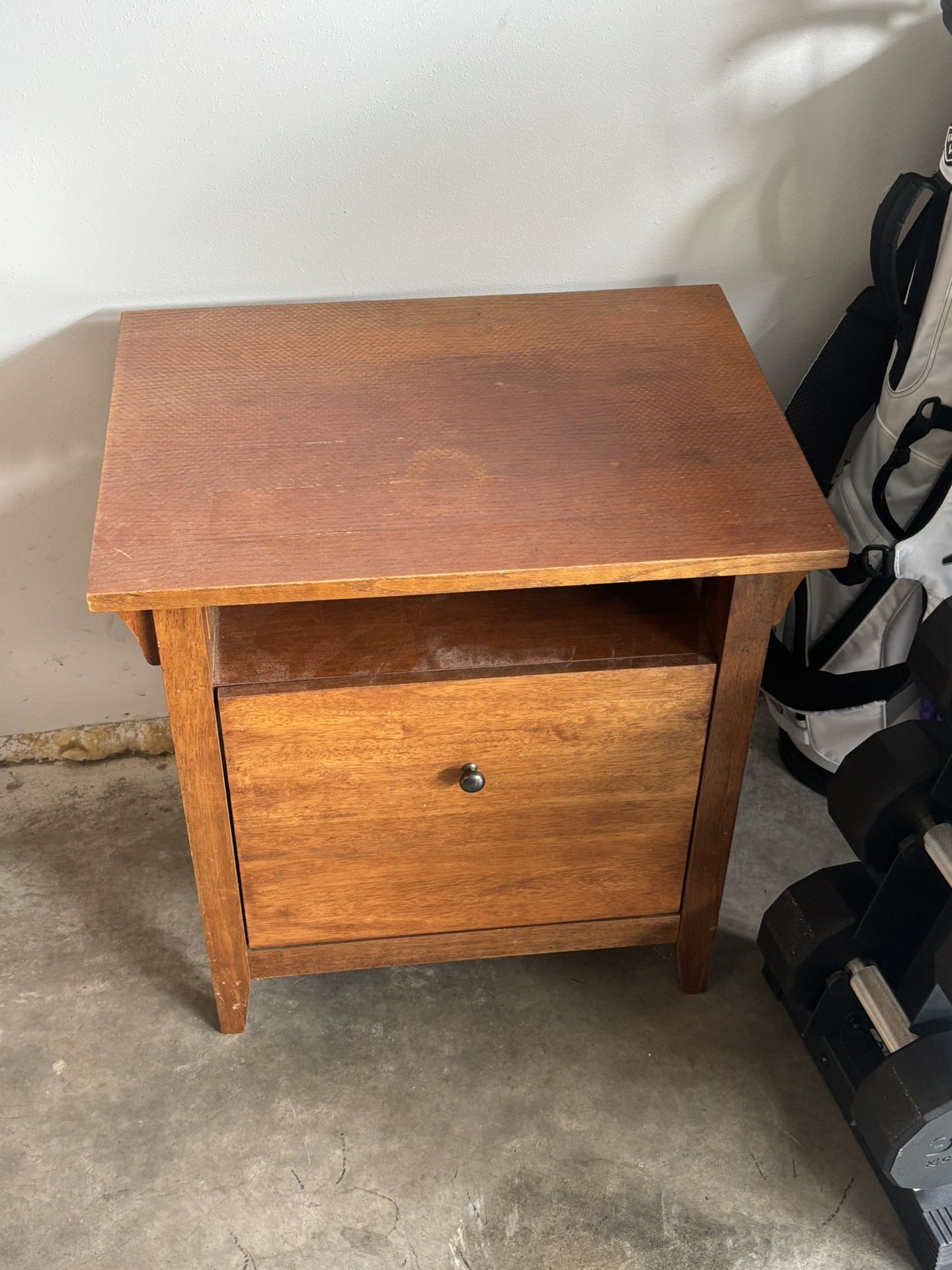 Wood Filing Cabinet