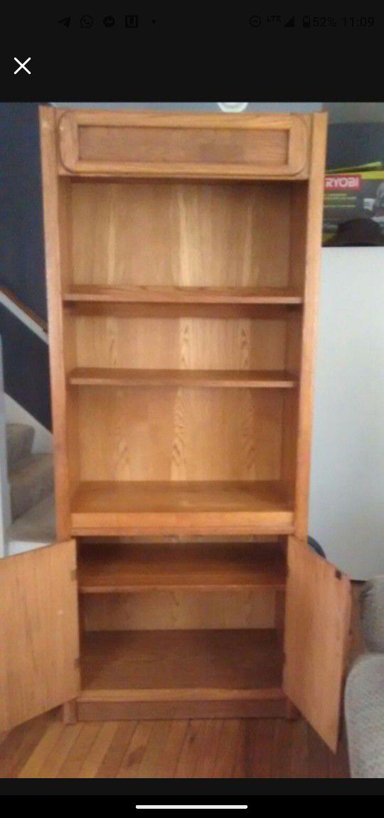 Wood Shelf Storage Organizer Stand Garage Kitchen 