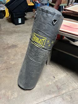 Vintage Everlast hard punching bag made in the USA