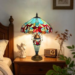 Tiffany Table Lamp with Night light new