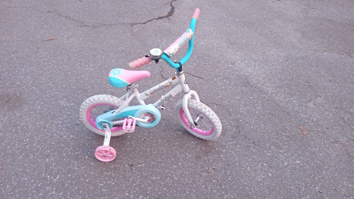 12 Inch Kids Bike WITH TRAINING WHEELS READY TO RIDE 