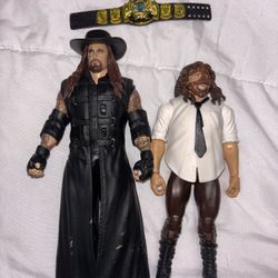 WWE TOYS (Elite Undertaker & Basic Mankind)