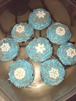 Frozen cupcakes