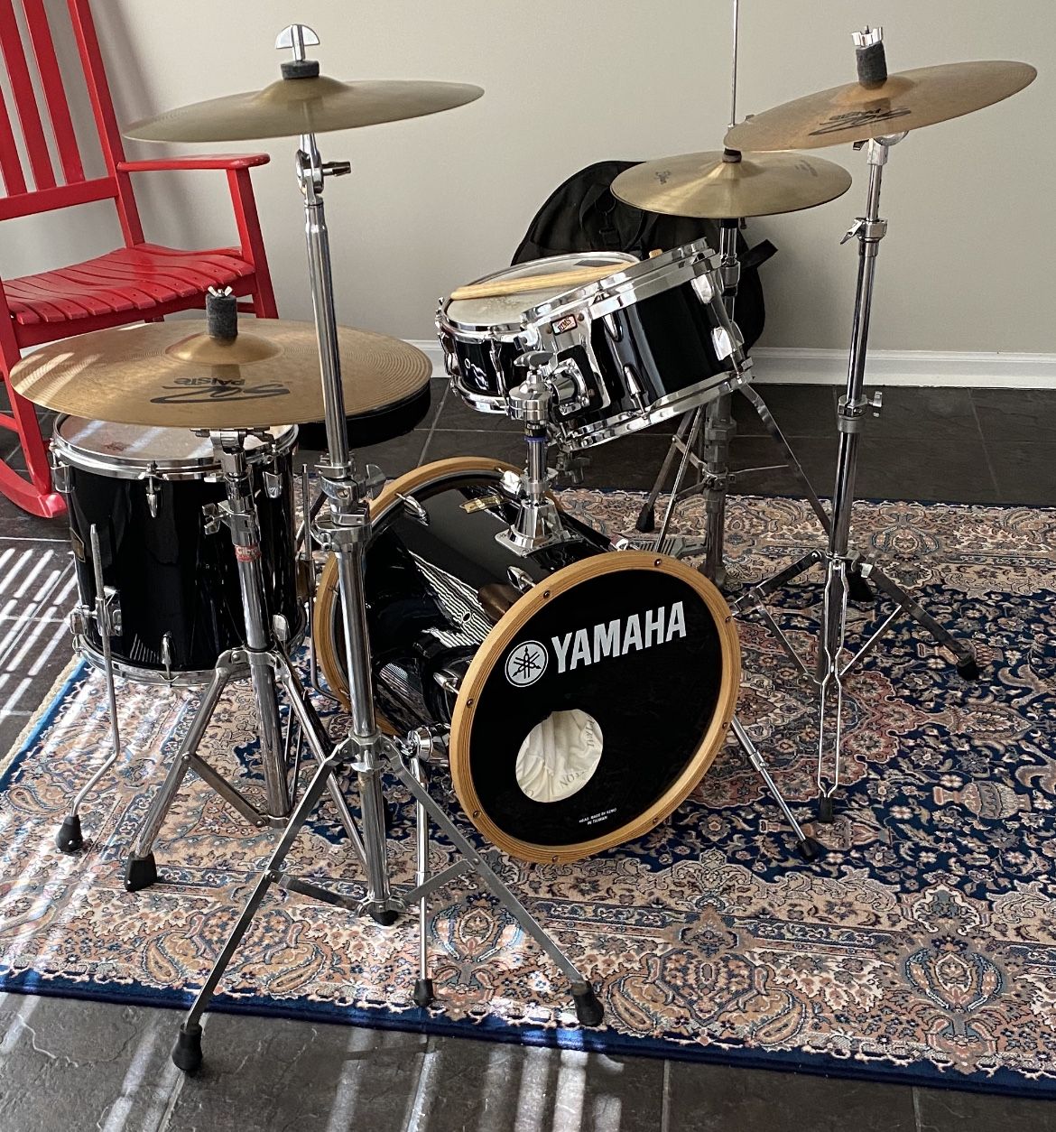 Yamaha Manu Katché Drum Kit (Black)