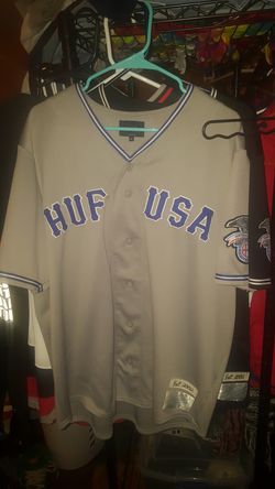 Huf usa baseball jersey supreme bape jordan kobe lebron nike pacsun for  Sale in San Antonio, TX - OfferUp