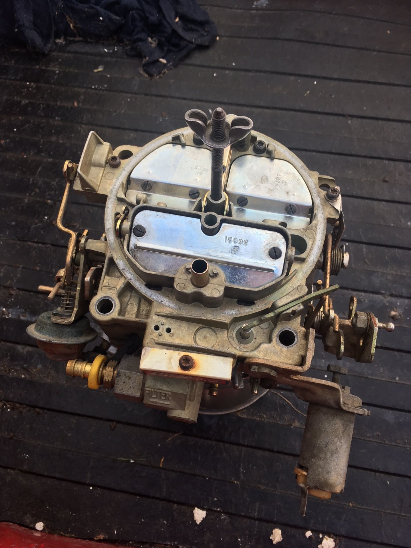 Edelbrock 1901 quadrajet Rochester 4bbl 750 cfm carb for Sale in Port