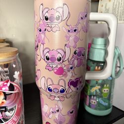 Stitch Thermo Cup 🩷💜🤍