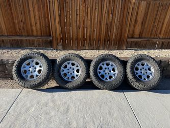 Z71 17” Chevrolet Wheels With 285/75r17 Tires