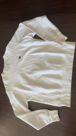 Champion - White Crew Neck Sweater - M