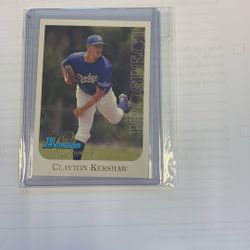 2006 Bowman Kershaw Rookie Prospect 