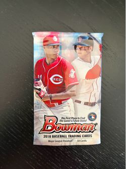 BOWMAN 2018 BASEBALL CARD PACK