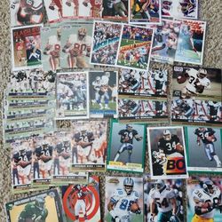 Football Cards Collection, Elway, Rice, Bo Jackson, Deion, Barry Sanders, Rookies 