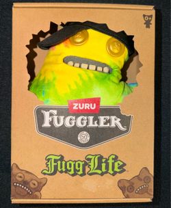 Zuru Fuggler 9" Fugg Life Sir Splodge A Lot Stuffed Animal Funny Ugly Monster Tie Dye