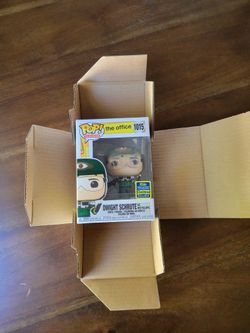 Pop #1015 The Office - Dwight Schrute as Recyclops with Helmet