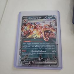 Charizard ex Pokémon card from the Scarlet & Violet 