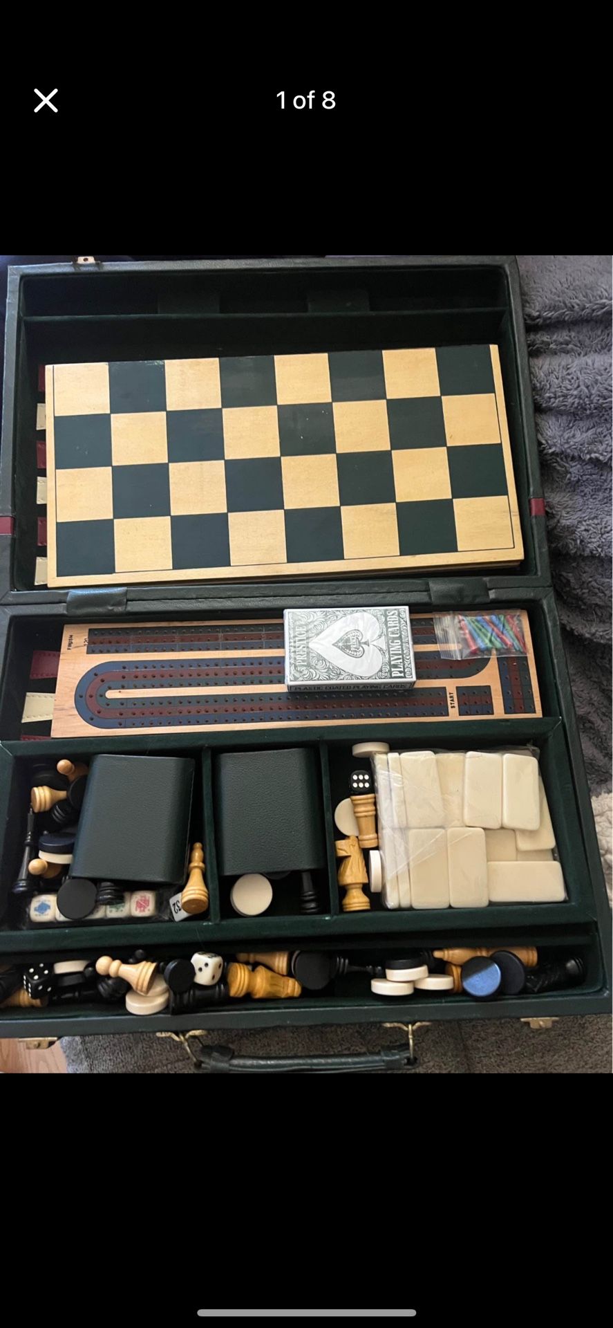 Game Set Vintage Antique