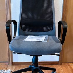 IKEA MARKUS Office Chair – Medium Blue Gray – Tool and Instructions – 902.891.72