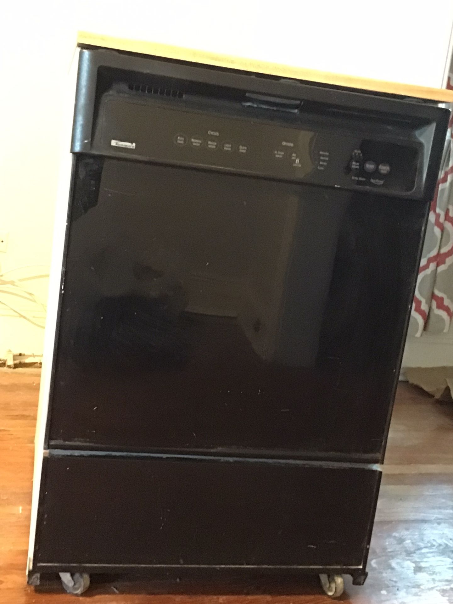 Portable Kenmore Dishwasher - works well