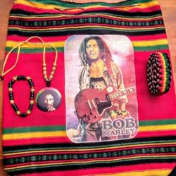 Bob Marley Tote Bag And Belt