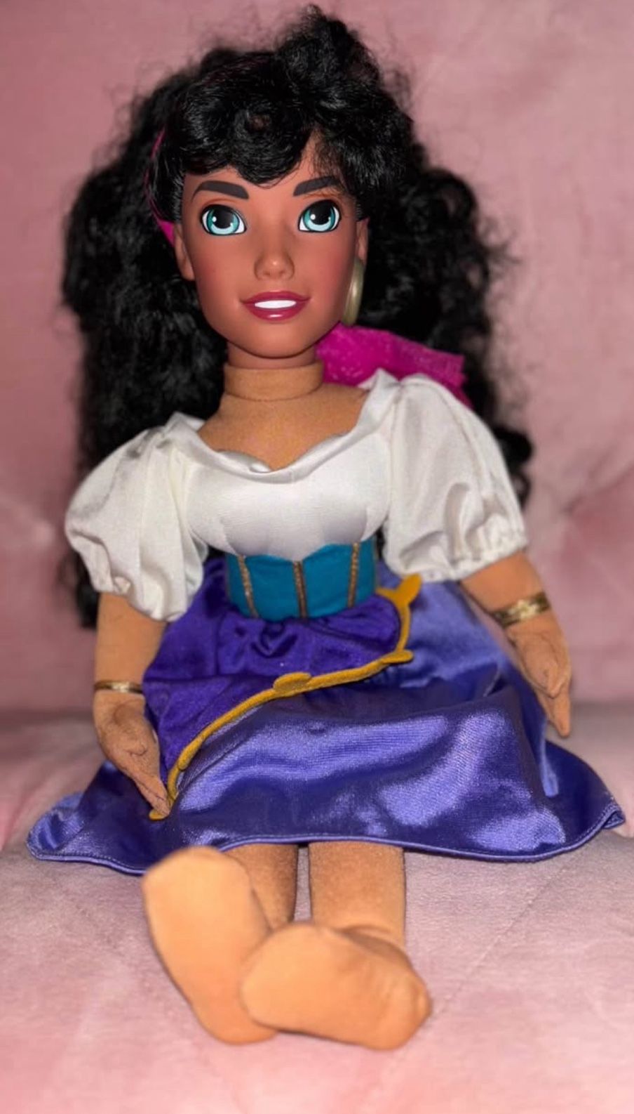1995 Disney Hunchback of Notre Dame Plush Esmerelda Doll
