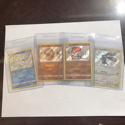 Pokémon Cards Frosmoth, Bunnelby, Grapploct, Silicobra Shiny With Two Vivid Voltage Sleeve Packs