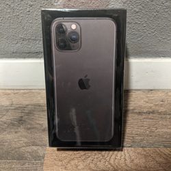 Sealed New Apple iPhone 11 Pro, 64GB, Space Gray with Cricket