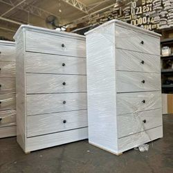 Cajonera Blanca Con 5-cajones (( each