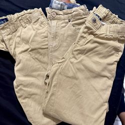 Khaki boy pants