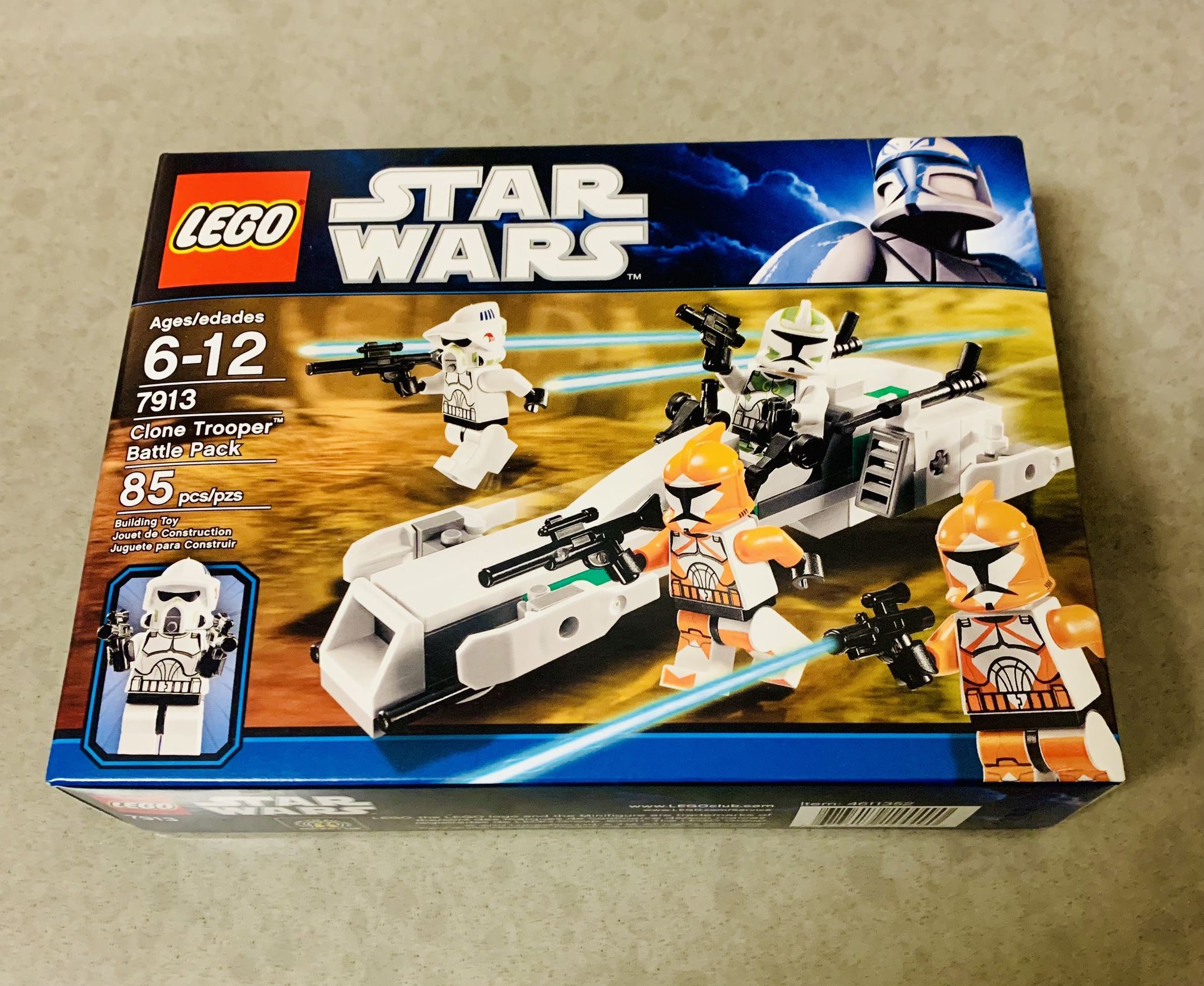 Lego Star Wars Clone Troopers Battle Pack #7913 Brand New Factory