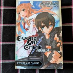 Sword Art Online (SAO) Manga Lot - Aincrad Vol. 1 & Fairy Dance Vol. 2 (English)