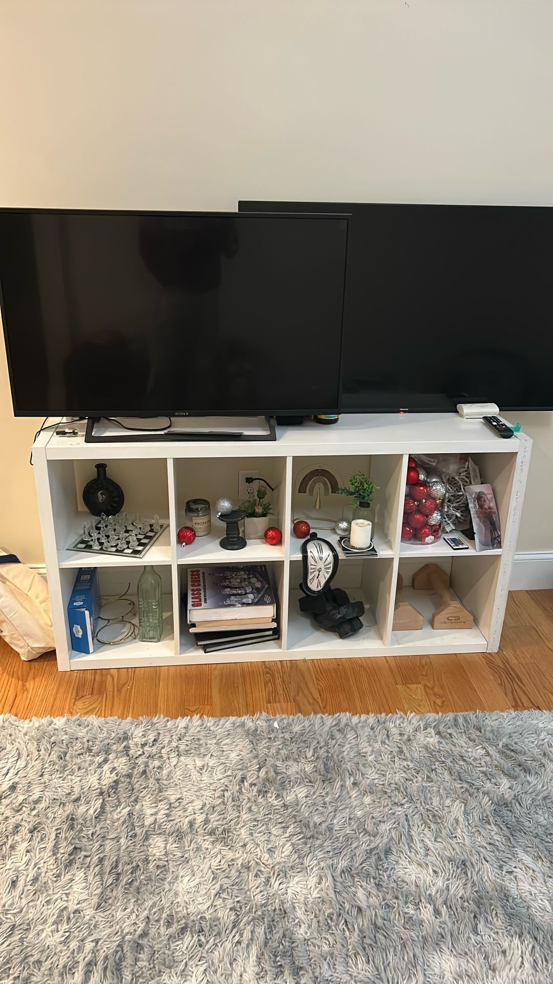 White TV Stand