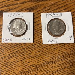 1979 S Filled Susan B Anthony 