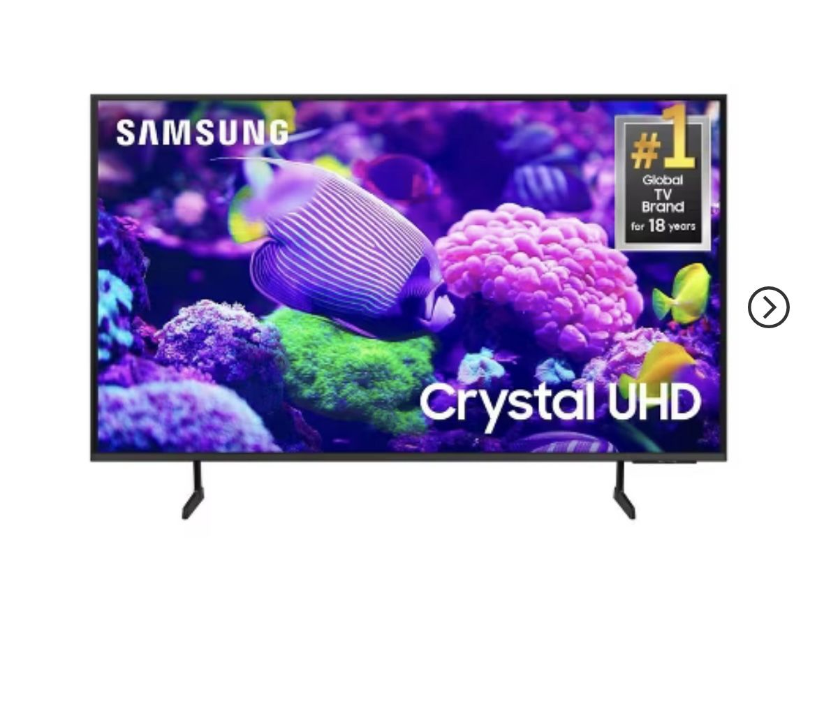 Samsung 50” Class DU7200 HDR Crystal UHD 4K Smart TV