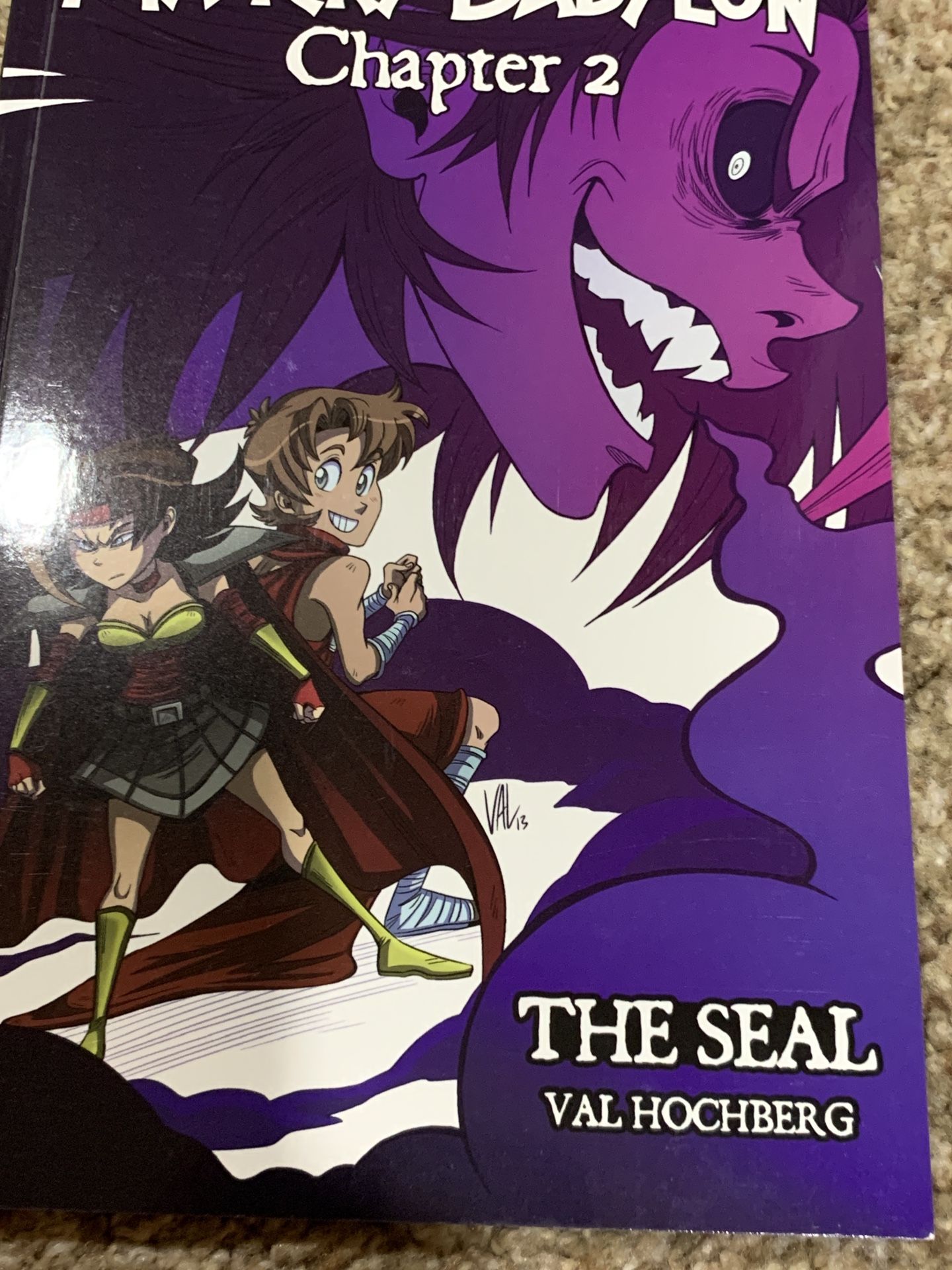 Val Hochberg Mystery Babylon, Chapter 2, The Seal