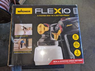 Wagner flexio 2000 power sprayer