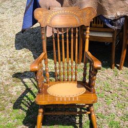 Beautiful Unique Rocking Chairc
