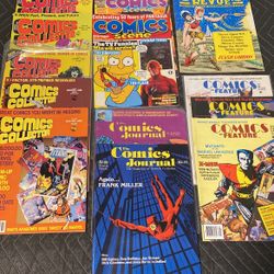 Lot Of 16 Of Comic Book Magazines 