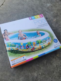 Intex Pool 103in X 63in Brand New! Sellada En Su Caja