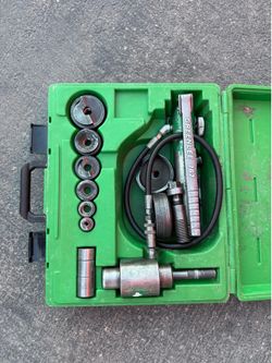Greenlee 767 Hydraulic Knockout Punch Set