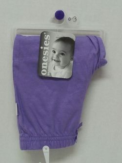 Brand new still with tags onesies brand purple pants