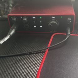 scarlet 414 interface
