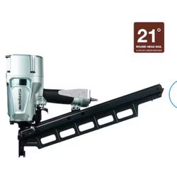 Metabo HPT 3-1/4-in 21 -Degree Pneumatic Roundhead Framing Nailer