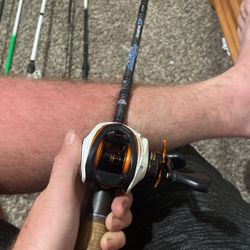 Dobyns Champion Xp 7 Foot 6 Medium Rod With Lews Tournament Laser