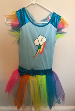 Rainbow Dash costume Girls XL