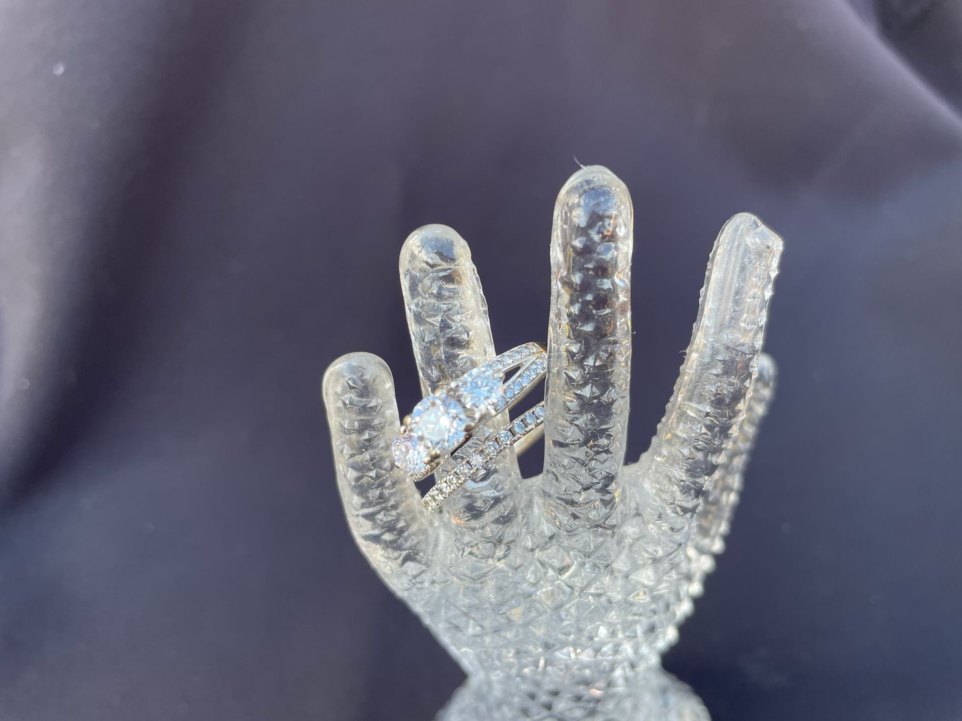 Engagement Ring / Wedding Band Set